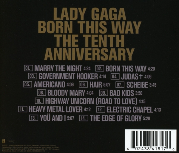 Born This Way The Tenth Anniversary 1