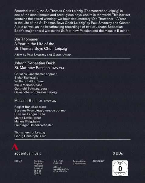 BACH\'S ST MATTHEW PASSION & MASS IN B MINOR 1