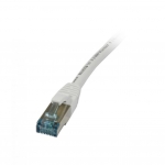Synergy 21 Kabel, Dosen, Etc. - Patchkabel RJ45, CAT6A 500Mhz, 3m, weiss, S-STP(S/FTP), TPE(Superflex), AWG26, Synergy 21