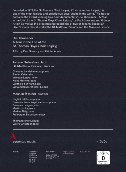 BACH\'S ST MATTHEW PASSION & MASS IN B MINOR 1