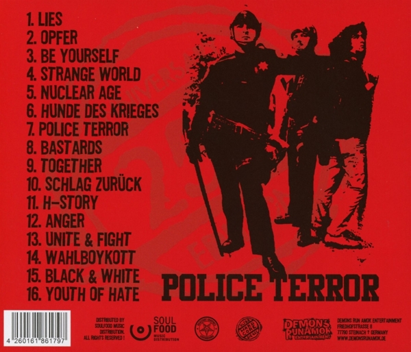 POLICE TERROR (25th ANNIVERSARY) 1