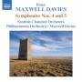 Peter Maxwell Davies / Scottish CO - Sinfonien 4+5