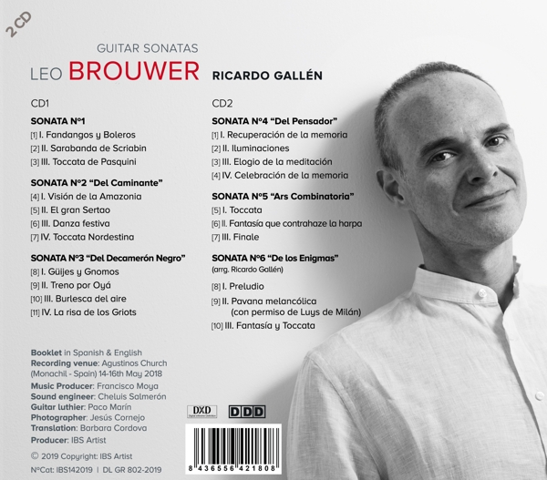 Brouwer Guitar Sonatas 1