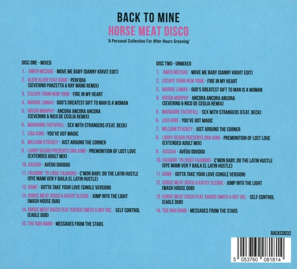 Back To Mine 1