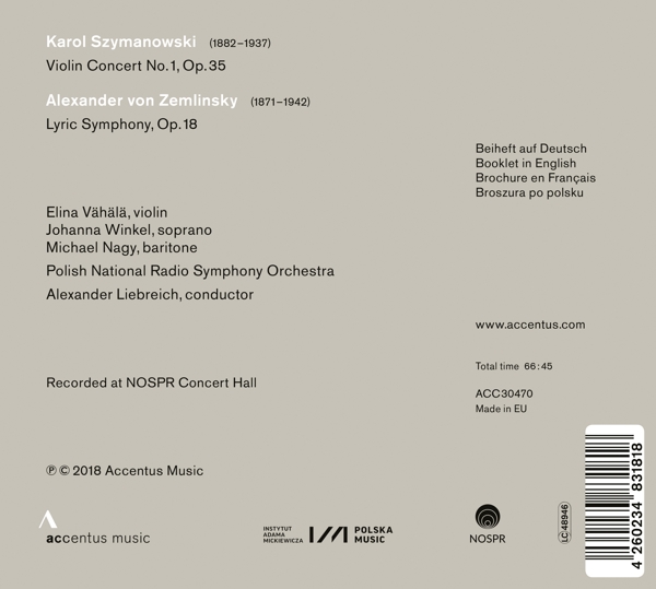 Szymanowski: Violinkonzert 1 1