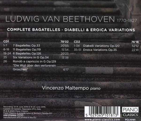 Beethoven:Complete Bagatelles, Diabelli 1