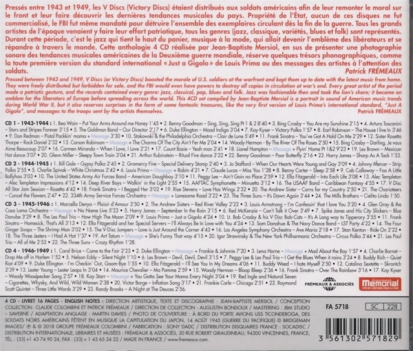 American Army V-Discs-Les Disques De La Victoire 1