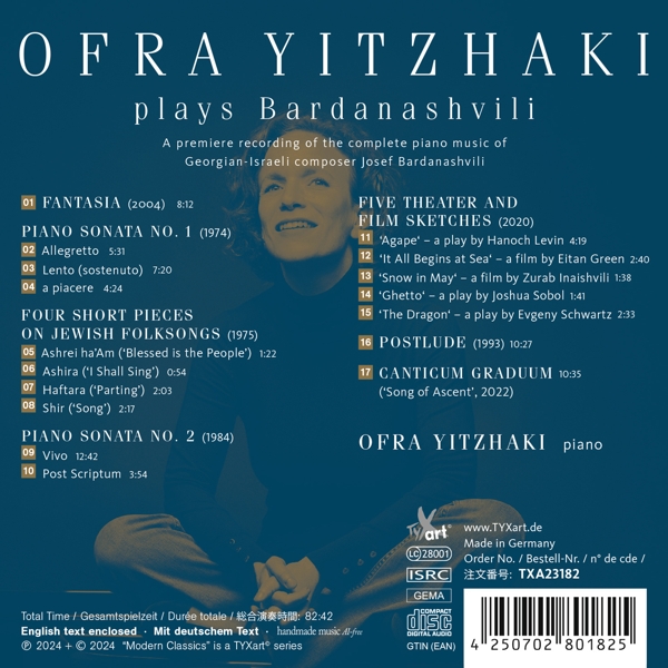 Ofra Yitzhaki plays Bardanashvili 1
