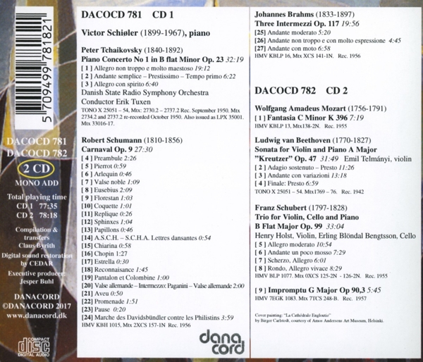 Der große dänische Pianist Victor Schiöler, vol. 2 1
