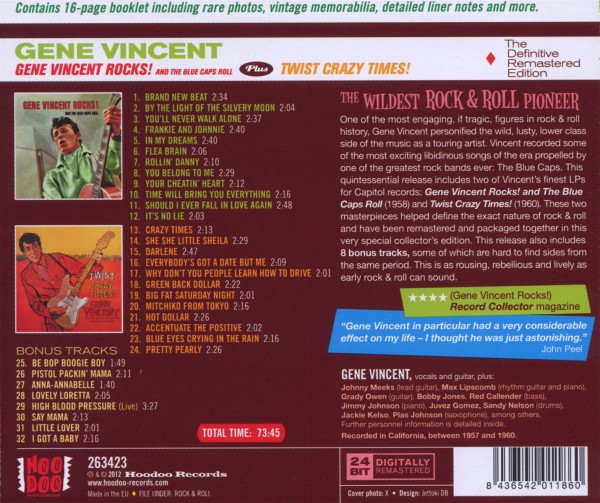 Gene Vincents Rocks/ twist Crazy... 1