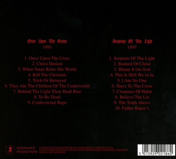 Once Upon The Cross / Serpents Of The Light (2CD) 1