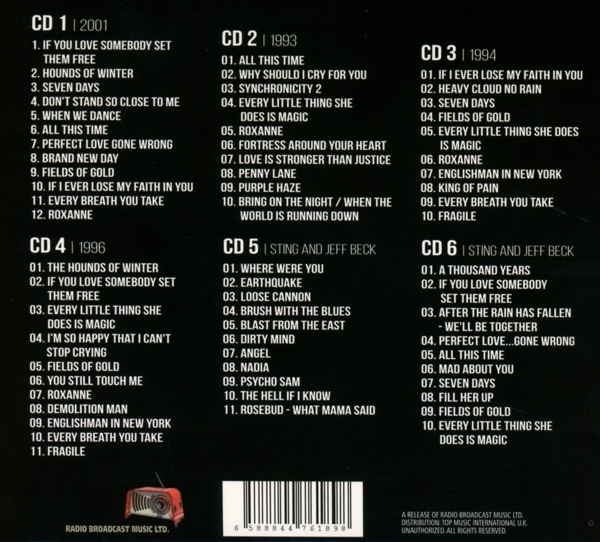 Live Rarities/ Radio Broadcasts 1
