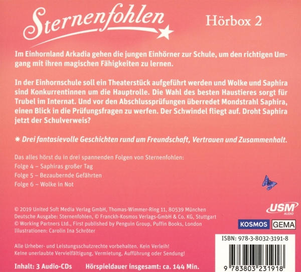 Die Große Sternenfohlen Hörbox Folge 4-6 (3CDs) 1