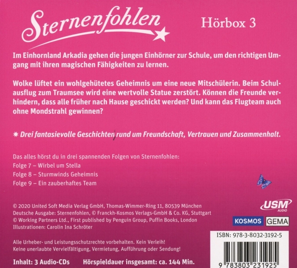 Die Große Sternenfohlen Hörbox Folge 7-9 (3CDs) 1