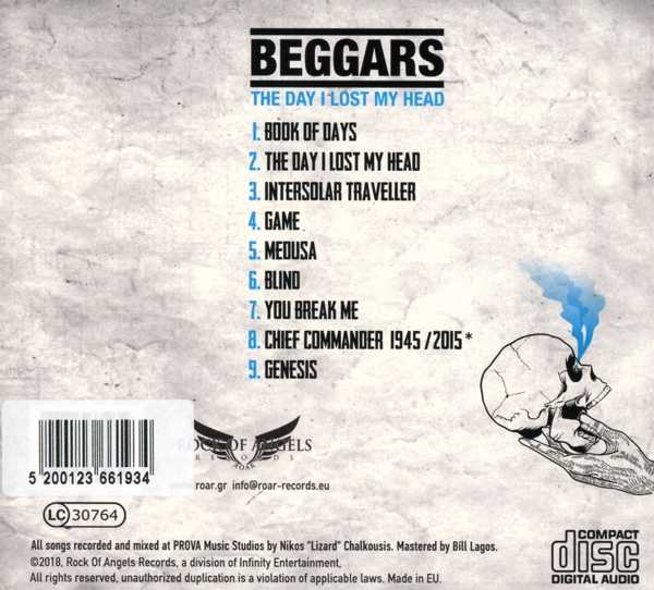 The Day I Lost My Head (Digipak) 1