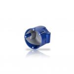 F-tronic - f-tronic hollow wall LAN/network device socket D=68mm,60mm deep Content:10 pcs Type: E5100 cavity wall network device socket, blue-G