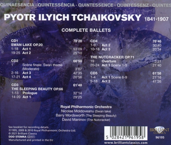 Tchaikovsky:Complete Ballets (QU) 1