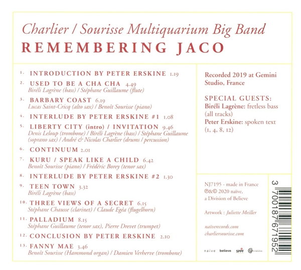 Remembering Jaco feat. Bireli Lagrene (Digipak) 1