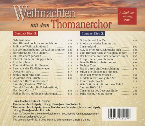 Weihnachten Mit Dem Thomanerchor (Leipzig 1984) 1