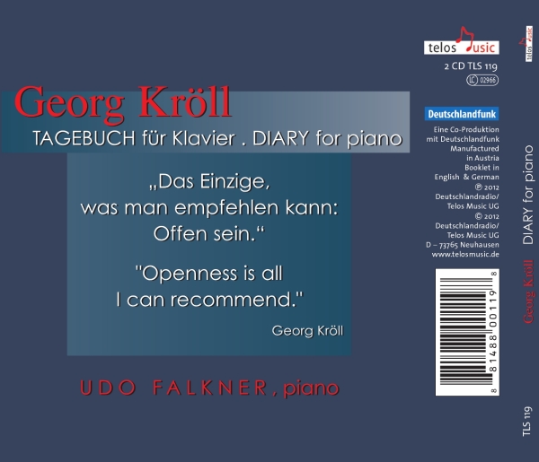 Tagebuch für Klavier 1