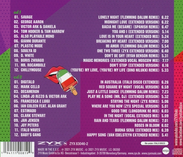 ZYX Italo Disco New Generation Vol.18 1