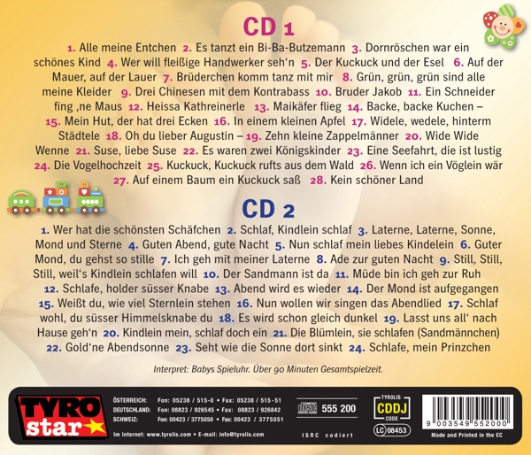 Die schönsten Melodien fürs Baby 1