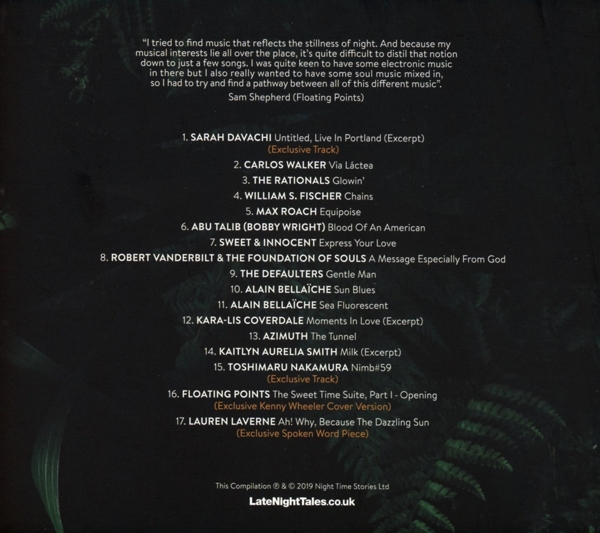 Late Night Tales (CD+ MP3) 1