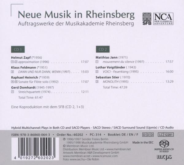 Neue Musik In Rheinsberg 1