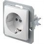 Tem - Serie Ekonomik SOCKET Schutzkontakt 2P+E 16A 250V~ NB
