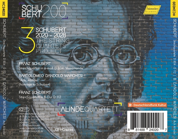 Alinde Quartett Schubert Vol.3 1
