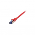 Synergy 21 Kabel, Dosen, Etc. - Patchkabel RJ45, CAT6A 500Mhz,15m, rot, S-STP(S/FTP), TPE(Superflex), AWG26, Synergy 21