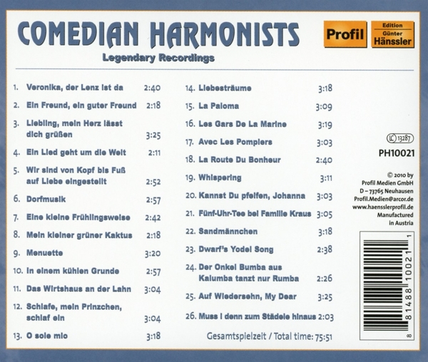 Comedian Harmonists 1