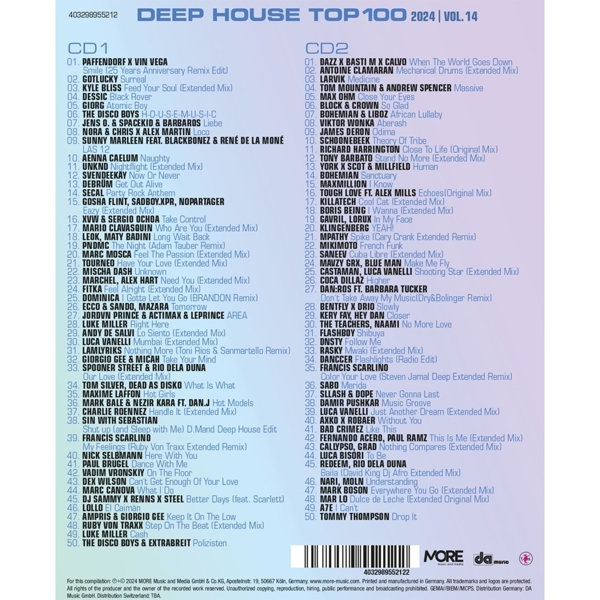 Deephouse Top 100 2024 (Vol. 14) 1