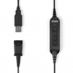 Snom - Headset-Kabel - USB (M) bis Headsetanschluss