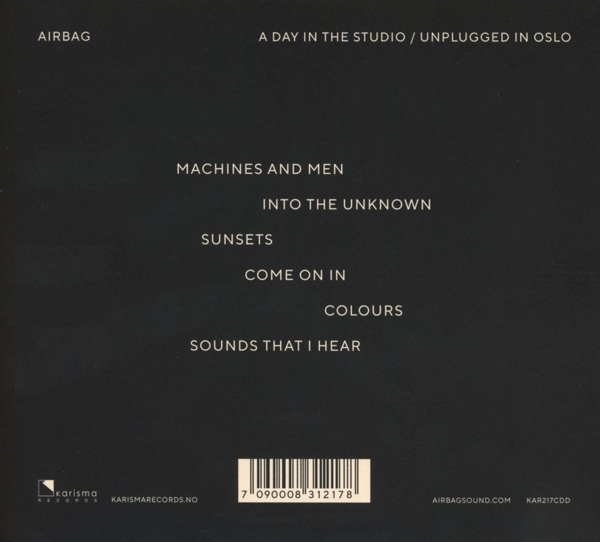 A Day In The Studio - Unplugged In Oslo (cd+ dvd) 1