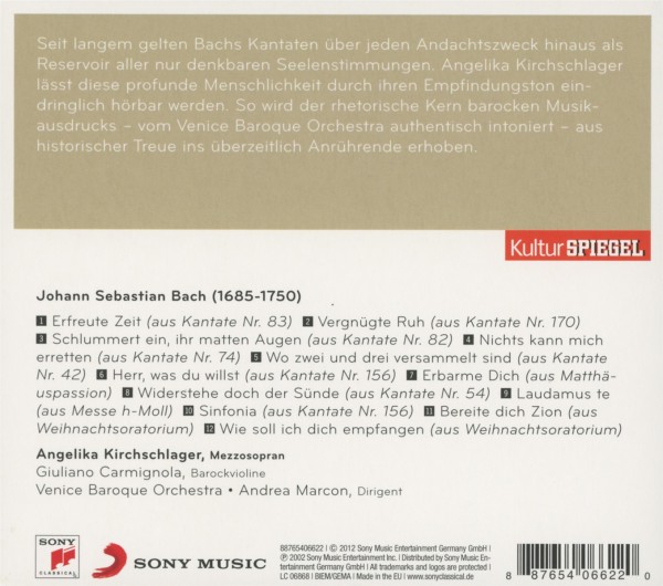 KulturSPIEGEL: Die besten guten-Bach Arias 1