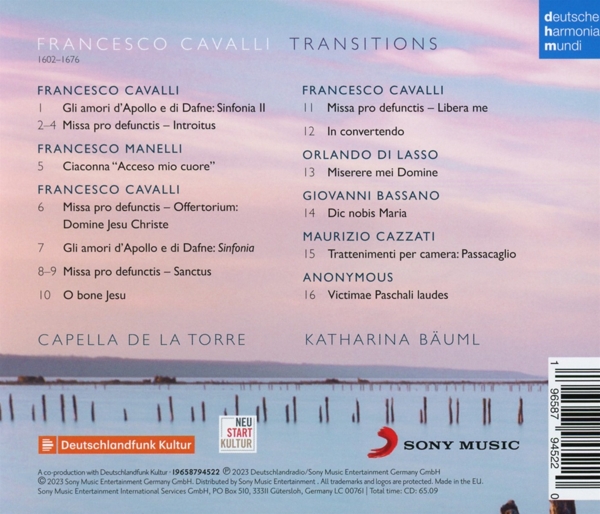 Francesco Cavalli: Transitions 1