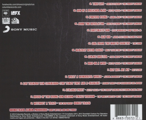 Songs of Anarchy: Music from Sons of Anarchy Seaso 1