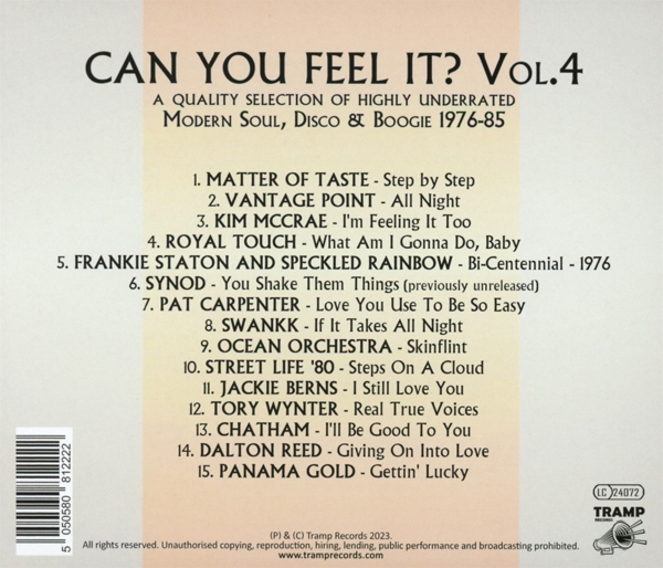 Can You Feel It? 4 - Soul, Disco & Boogie 1976-85 1