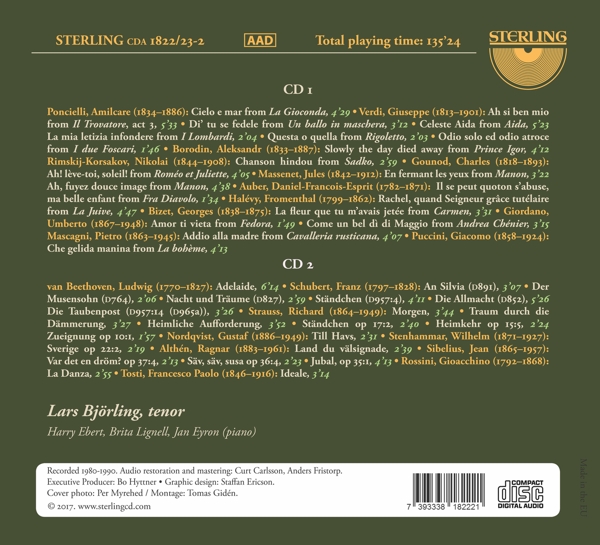 A Tribute to David Björling Vol.1 1