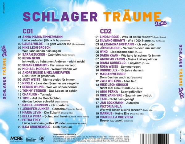 Schlager Träume 2025 (2CD) 1