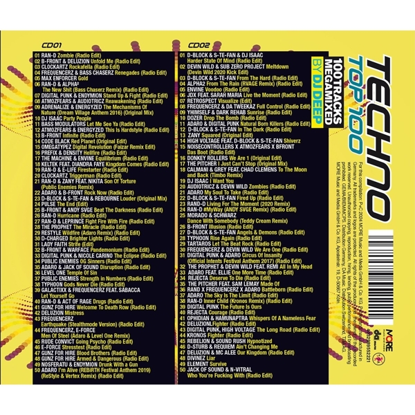 Techno Top 100 - The Very Best Of Hardstyle 1
