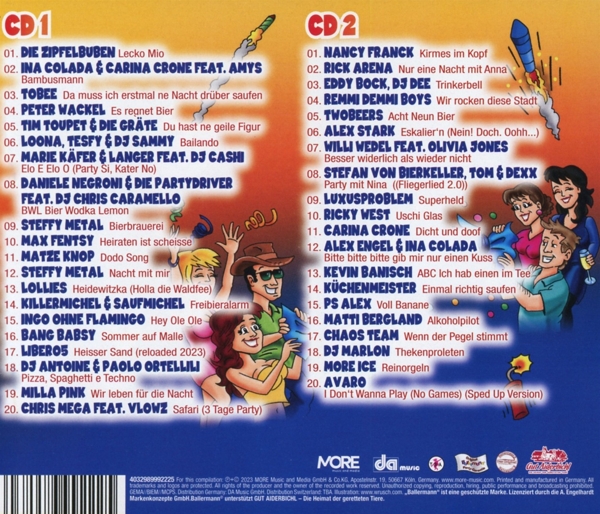 Ballermann Silvesterhits 2024 1