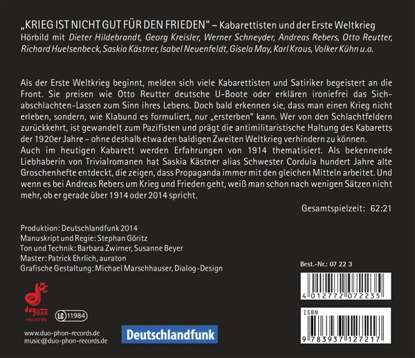 Krieg Ist Nicht Gut Für Den Frieden 1