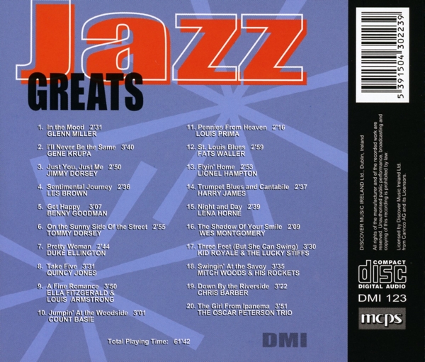 Jazz Greatest 1