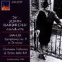 John Barbirolli / Orchestra Sinfonica Di Torino - Sir John Barbirolli Dirigiert Mahler