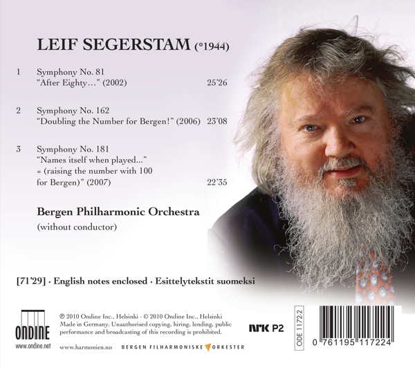 Sinfonien 81, 162+ 181 1