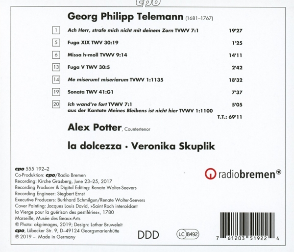 Geistliche Werke für Countertenor u.Ensemble 1