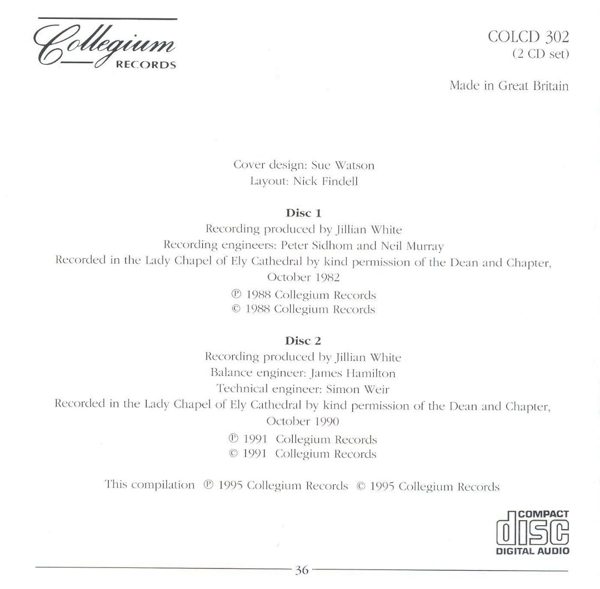 Treasures of English Church Music 1