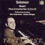 Solomon - Klavierkonzerte KV 450/488/491
